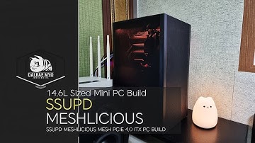 ITX PC BUILD | SSUPD MESHLICIOUS MESH Build