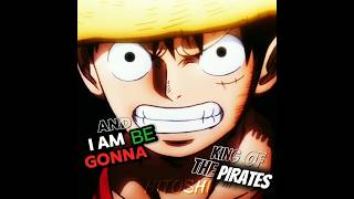 KING OF THE PIRATES 🗿🔥 | Luffy edit | FUNK CRIMINAL (super slowed) | #shorts #anime