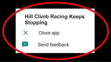 Fix Hill Climb Racing Keeps Stopping Android || Fix Hill Climb Racing Not Open Problem Android