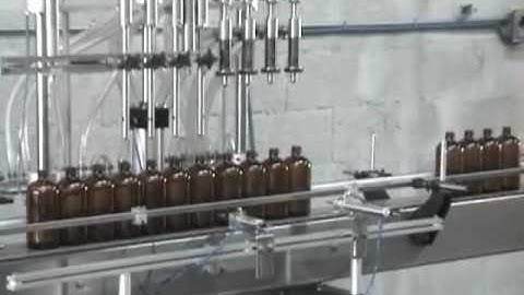 Special pressure overflow liquid filler with cleaner, manufactured by Acasi Machinery