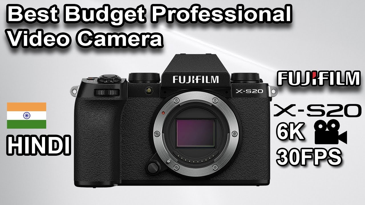 The New Budget Mirrorless Fujifilm XS20 Hindi 6K Video Rs