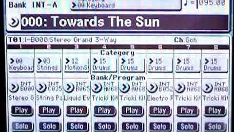 Korg M3 Video Lesson - Sound Editing 1 - Introduction