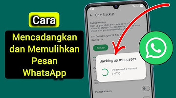 Cara Mencadangkan dan Memulihkan Pesan WhatsApp || Panduan Pencadangan & Pemulihan WhatsApp 2025
