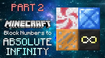 PART 2 - Minecraft Block Numbers 0 TO 𝐀𝐁𝐒𝐎𝐋𝐔𝐓𝐄 𝐈𝐍𝐅𝐈𝐍𝐈𝐓𝐘