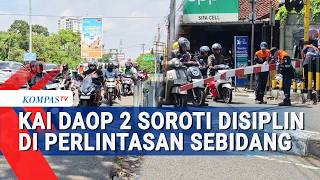 Only 115 Level Crossings in Daop 2 are Guarded by  Officers