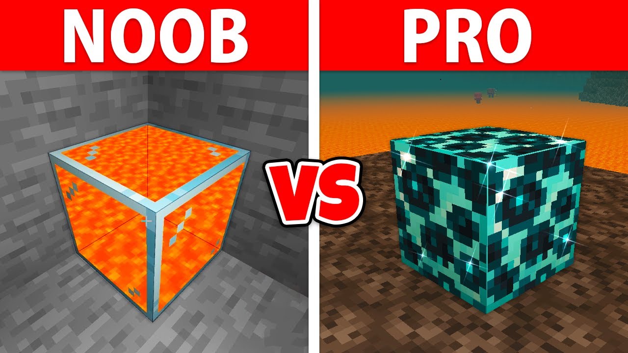 Minecraft NOOB vs PRO: NEW BLOCK CHALLENGE - YouTube
