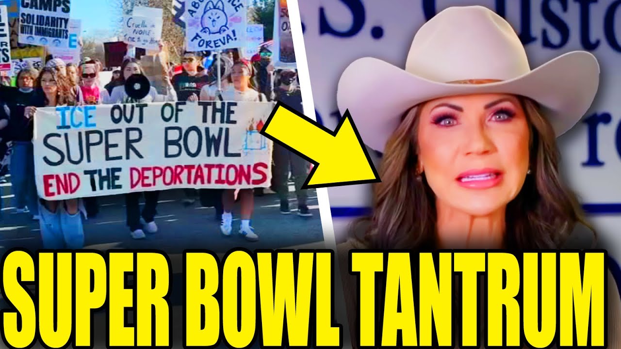 Noem Loses If As ICE Protested Out At Super Bowl In Viral Humiliation 