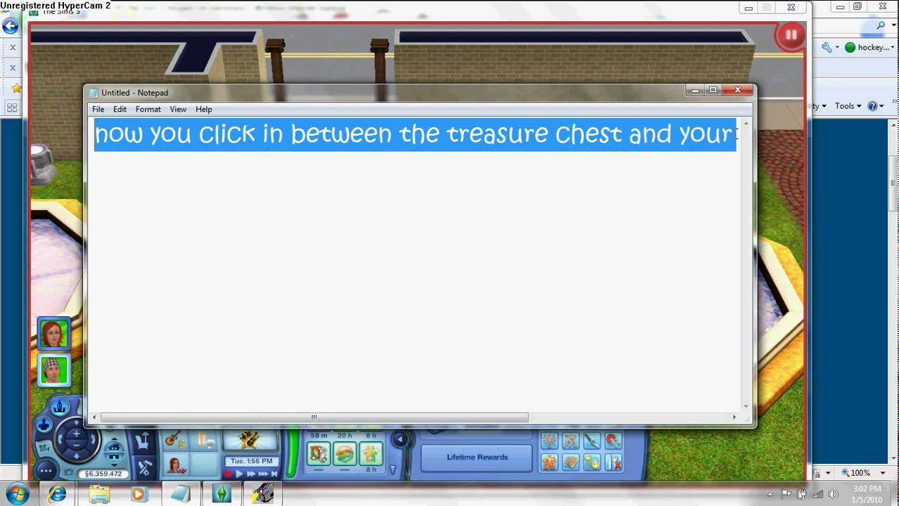 The Sims 3 Lifetime Happiness Cheat YouTube