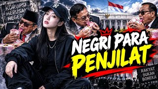 NEGRI PARA PENJILAT | Musik Rapper Indonesia | Badut Istana | Musik AI