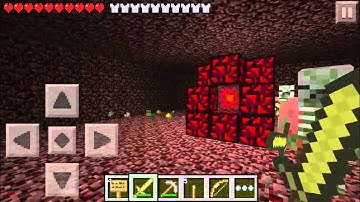 How to make a Minecraft Nether Reactor, Pocket Edition v0 6 1 alpha Tutorial