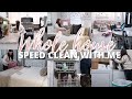 Whole house clean with me | Small home clean , declutter and organize. | Speed cleaning motivation