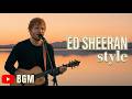 【Ed Sheeran style】 Acoustic Guitar Songs – Sunset Rooftop Sessions (Catchy Loops for Golden Hour)