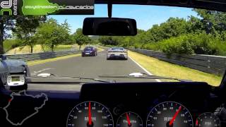 Golf MK2 vs Supercharged Ariel Atom @ DN10 Nurburgring with Dale driving the Atom.