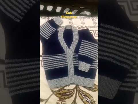 Fantastic 😍 knitting boy sweater Cardigan @SHcrochet9166 #shorts #viral #shortvideo #knitting
