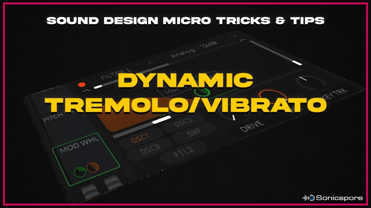 Sound Design Micro Tricks & Tips #4 Dynamic Tremolo/Vibrato [Vital]