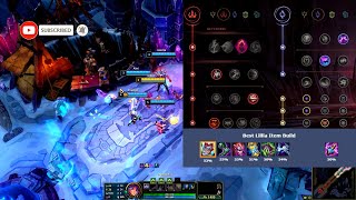 LOL - League Of Legends - Lillia ARAM Build Guide, Runes, Items 12.21 NA, LoL