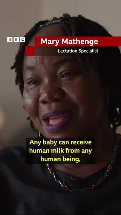 The breastmilk champion donating to families in need- BBC Africa
