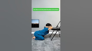 Fix Your Rounded Shoulders and Hunched Back in Just One Easy Home Exercise