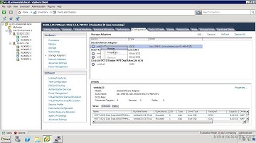 VMware ESXi & vSphere 5.1 Admininstration Training : Configuring iSCSI