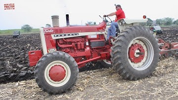 40 Tractors Plowing at the Half Century of Progress Show