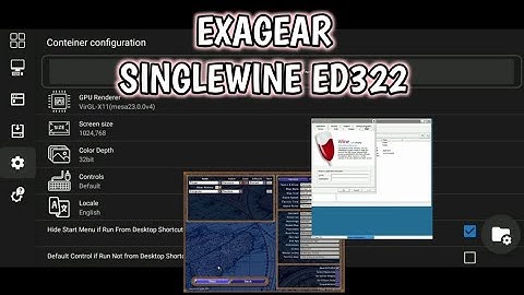 New Update ExaGear ED322 | FixCursorV2 | Wine 8.6 Staging tkg