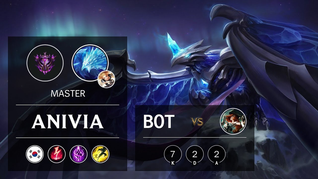 Anivia Bot vs Miss Fortune - KR Master Patch 9.18
