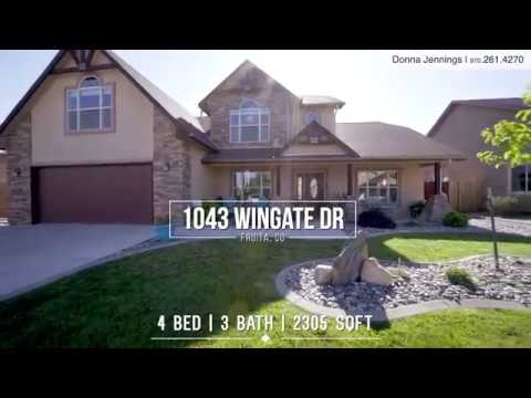 1043 Wingate Dr, Fruita, CO home video tour
