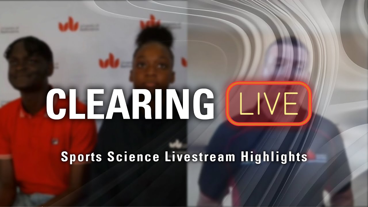Sports Science - Clearing Livestream Highlights
