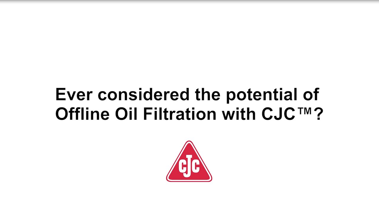 Ever considered the potential of CJC™ offline filtration?