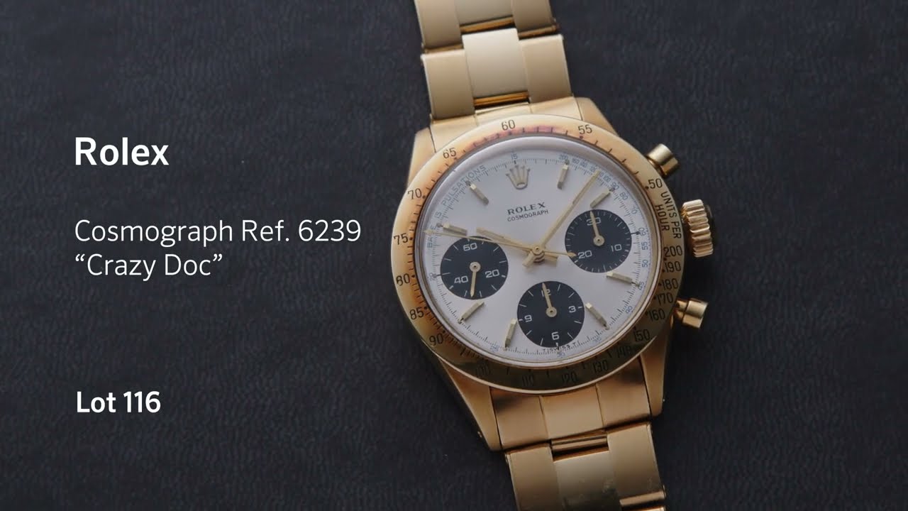 Rolex Ref 6239 “Crazy Doc 