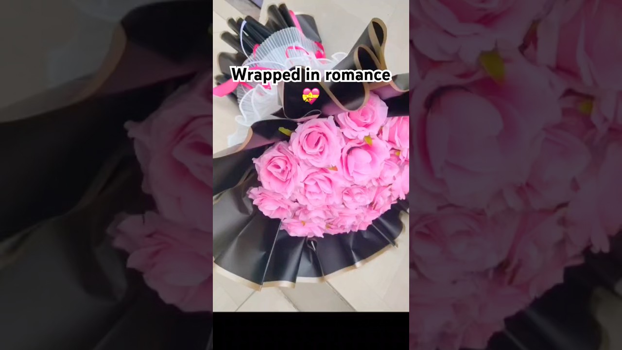 Rose bouquet tutorial 🌹