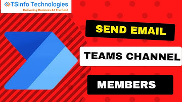 Send an Email to Channel Members When a new Post is added to Microsoft Teams Channel Power Automate