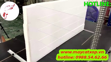 Máy Cắt Xốp CNC - Máy Cắt Xốp Tự Động - CXZD