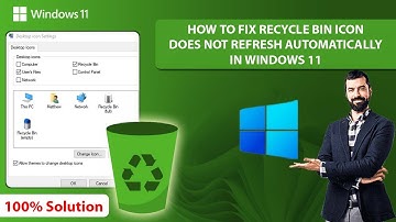 How to fix Recycle Bin icon does not refresh automatically on Windows PC | Recycle Bin Refresh Issue