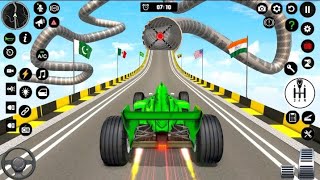 Formula Car Ramp Car Stunt Racing Game -  3D Android Gameplay || #viral screenshot 2