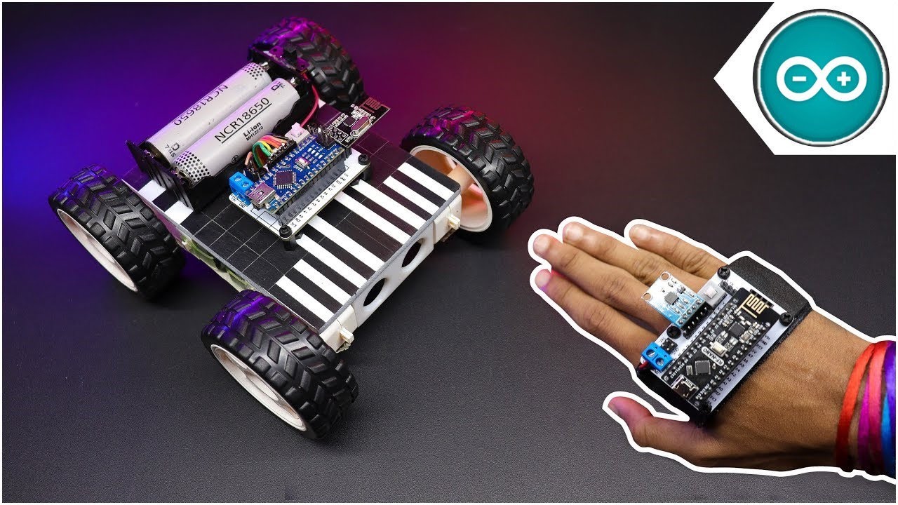 How To Make A Gesture Controlled Robot At Home | Arduino advance ...
