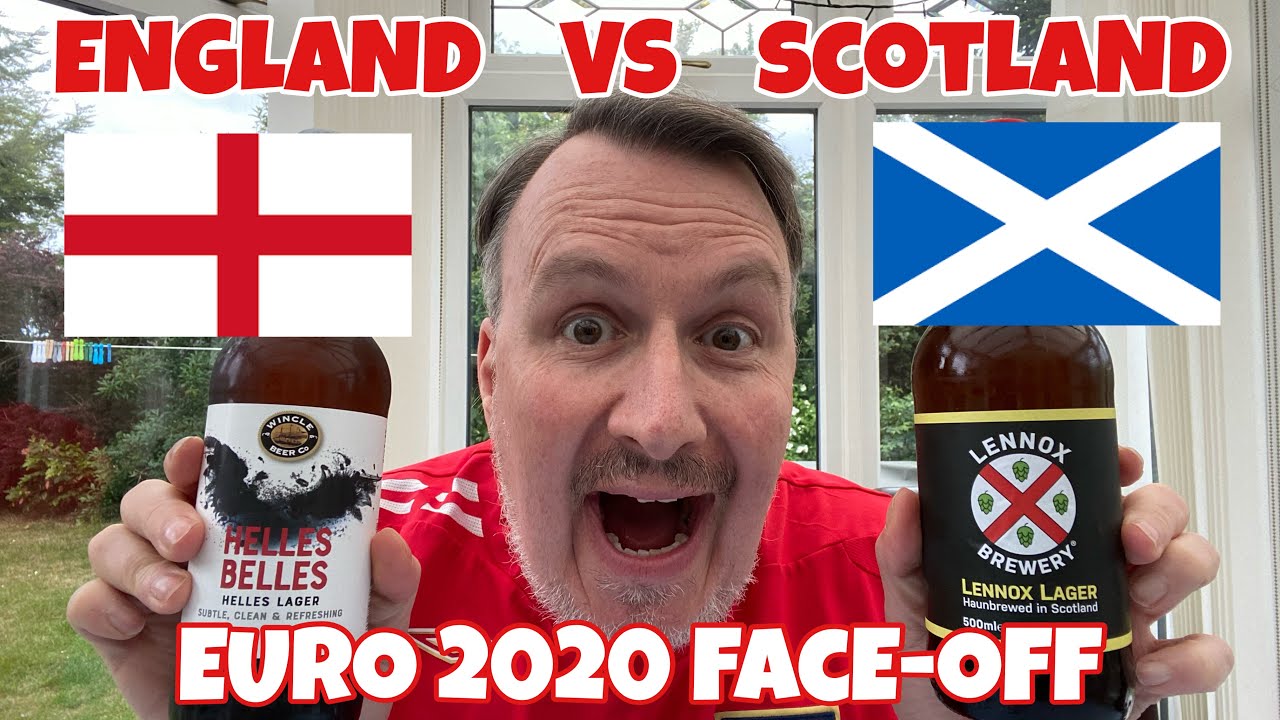 England vs Scotland Beer Face-off - Helles Belles vs Lennox Lager
