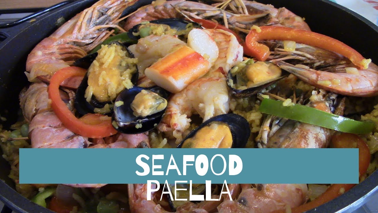 How to cook PaellaSuper loaded yummy tasty Seafood Paella Recipe