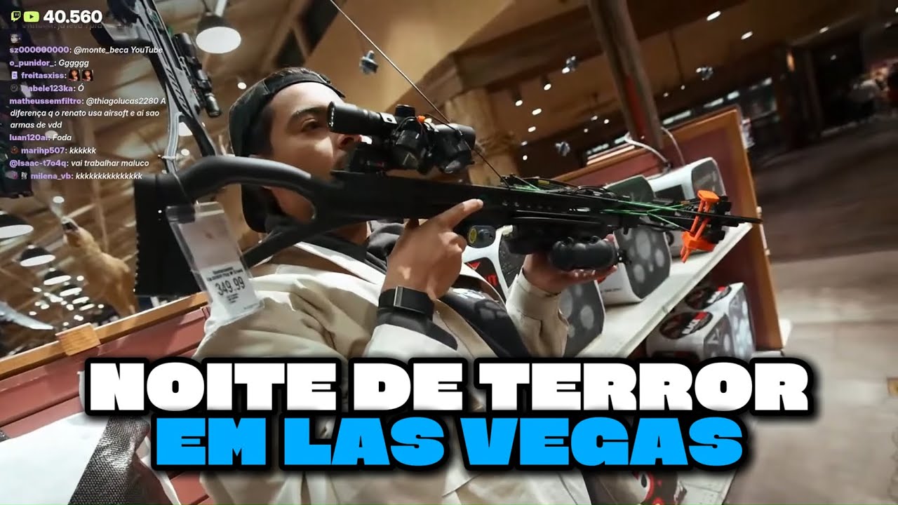 ELES FIZERAM COMPRAS ANTES DE COMEÇAR A NOITE DE TERROR EM LAS VEGAS