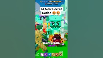 14 New Secret Codes in Fruits VS Brainrots Fortnite Code by Pandvil