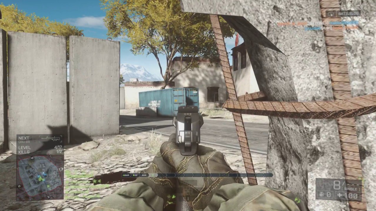 Winning gun game Battlefield 4