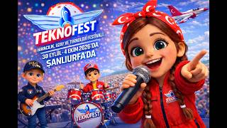 Teknofest Çocuk Şarkısı 2026 🎶 Teknofest Kuşağıyız Biz! 🚀 Şanlıurfa Teknofest Şarkısı (AHLASTV)