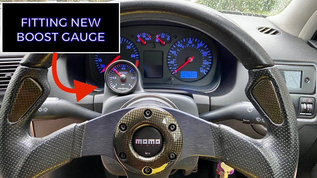 Installing boost gauge golf mk4 GTI *NEWSOUTH PERFORMANCE GAUGE AND POD