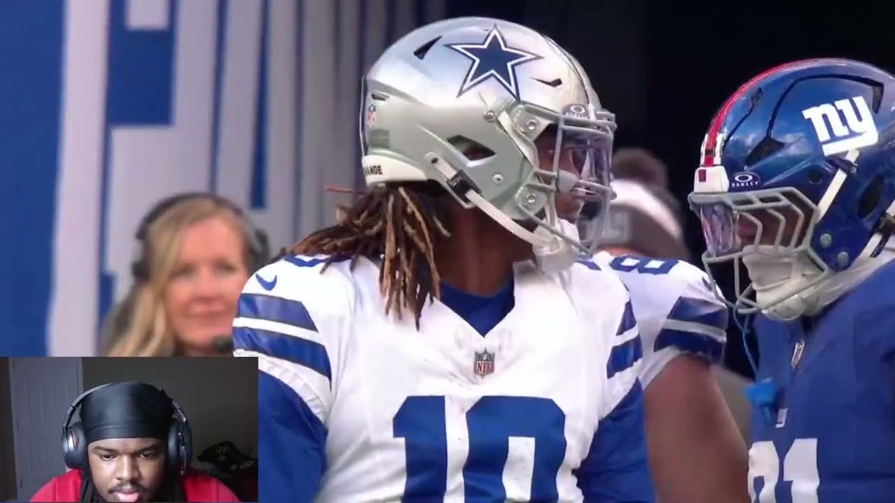 T0xicRo комментирует лучшие моменты матча Dallas Cowboys против New York Giants.