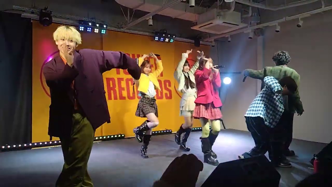 BANABANA／PG Pチーム 2025.12.13 MIDNIGHT FEVERリリースイベント@タワーレコード水戸オーパ