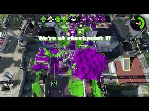 Splatoon 2: Lose the charger, lose the battle in Tower Control [11-9, Clash Blaster]
