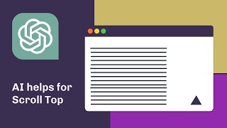ChatGPT - Generate code for Scroll to Top