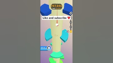 Helix Jump: Level 2576 #helixjump #games #mobile #shorts