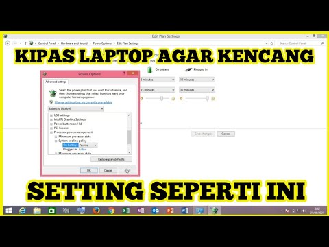 Cara Setting Kipas Laptop Menjadi Kencang Youtube<script async src=