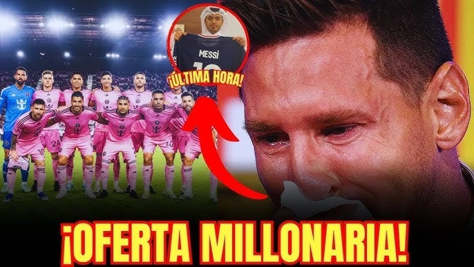 BOMBAZO MESSI recibe el mejor CONTRATO MILLONARIO por irse del INTER  POSIBLE SALIDA DEL INTER - YouTube